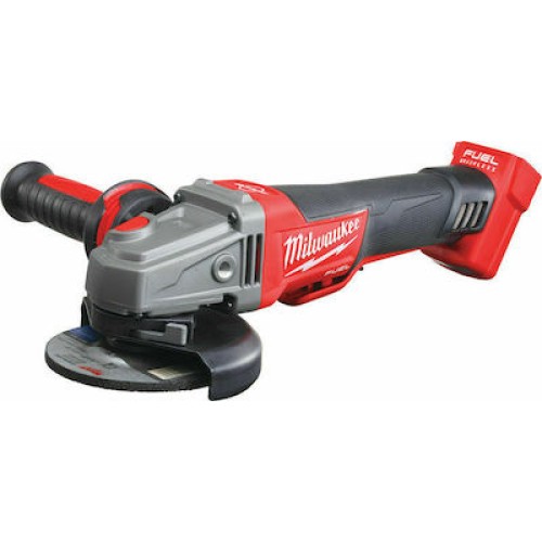 ΓΩΝΙΑΚΟΣ ΤΡΟΧΟΣ ΜΕ ΦΡΕΝΟ MILWAUKEE M18 CAG 125XPDB-OX